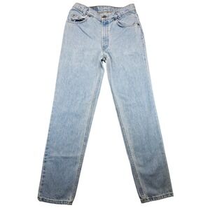 Vintage Levis 506 Student Orange Tab Jeans Light Wash Made in USA 512-062 29x30